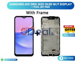 SAMSUNG A15 ORG SIZE OLED W/F DISPLAY