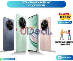 ZTE V70 MAX DISPLAY