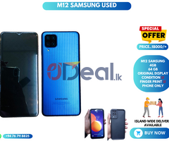 SAMSUNG M12 USED