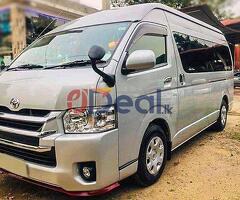 KDH Luxury Vans For Hire in Kandy
