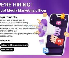 Social Media Marketing Officer