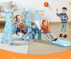 Slide with swing brand new |Kids play activities |Baeby