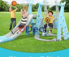 Slide with swing brand new |Kids play activities |Baeby