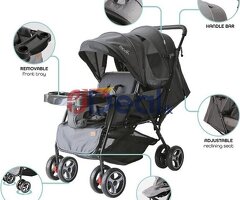 Lightweight|l3|Folding Baby Stroller with adjustment wheels lock 3 step fold able for sleep