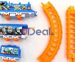 Multicolor Thomas Cartoon Toy Train Set with Track for Kids - Image 4/4
