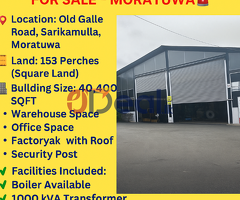 Warehouse for sale in Panadura