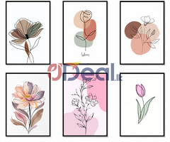 A3/A4 Size Framed wall posters wall posters for Home, Office & Studio Decoration