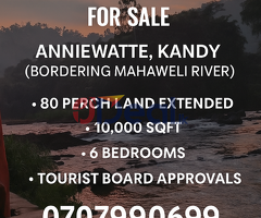 Exclusive Hotel Property for Sale – Anniewatte, Kandy (Bordering Mahaweli River) - Image 4/4