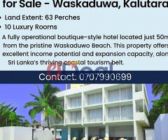 Beach view Hotels for sale in Waskaduwa